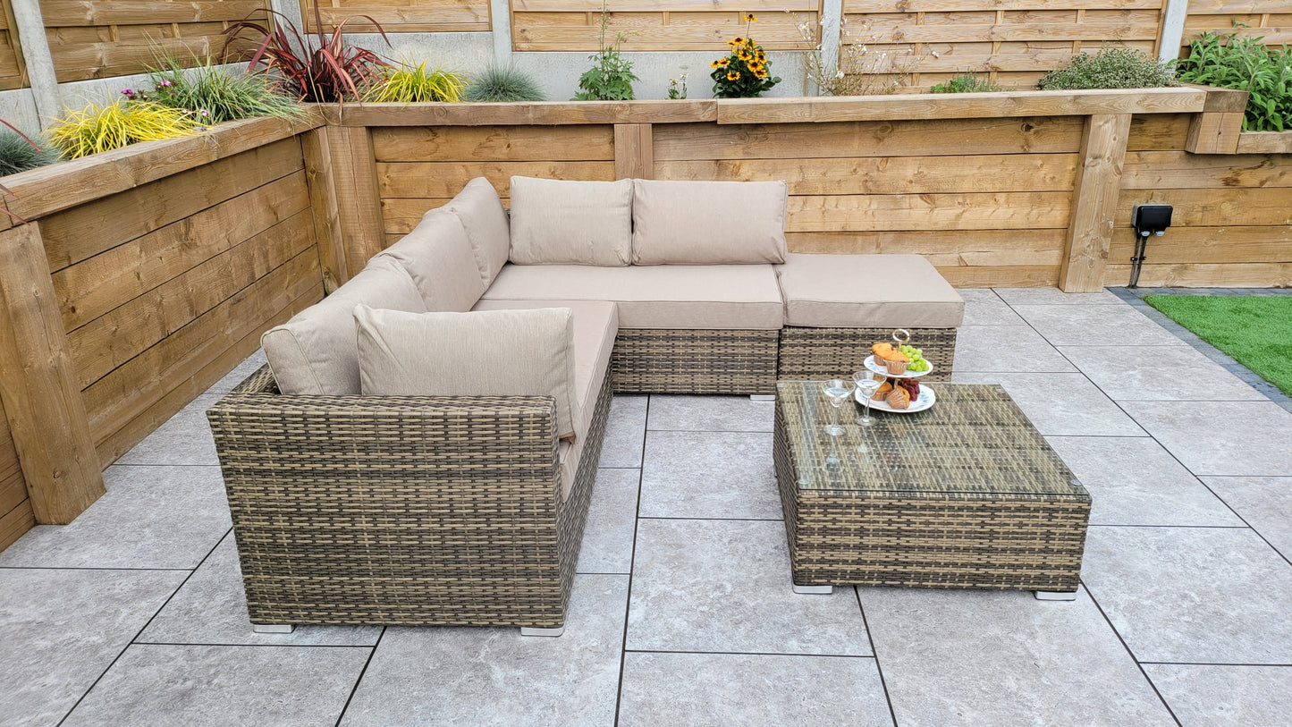 SAVANNAH Corner sofa in Nature